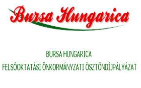 Bursa Hungarica Ösztöndíj pályázat